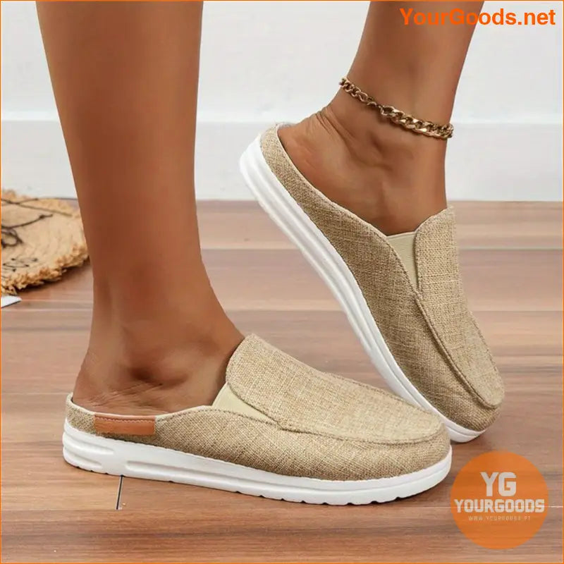 Womens UltraLightweight Soft Canvas SlipOn Loafers - YourGoods Online Shop