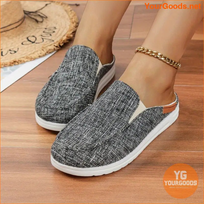 Womens UltraLightweight Soft Canvas SlipOn Loafers - YourGoods Online Shop