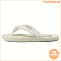 Womens Vibrant Strap FlipFlops Trendy Summer Slides - YourGoods Online Shop