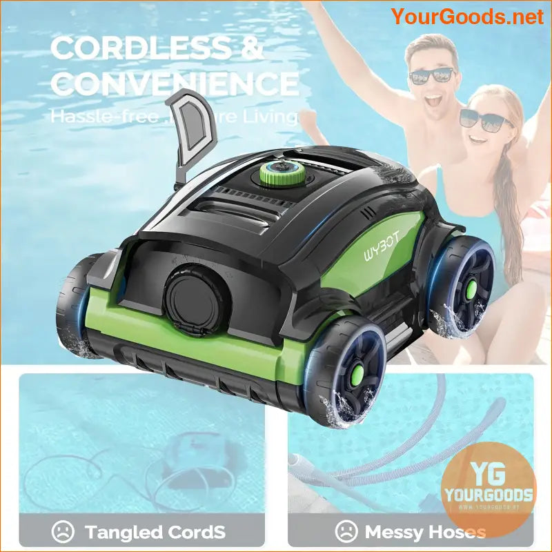 Wybot Pro 130Min Pool Vacuum Powerful Suction - YourGoods Online Shop