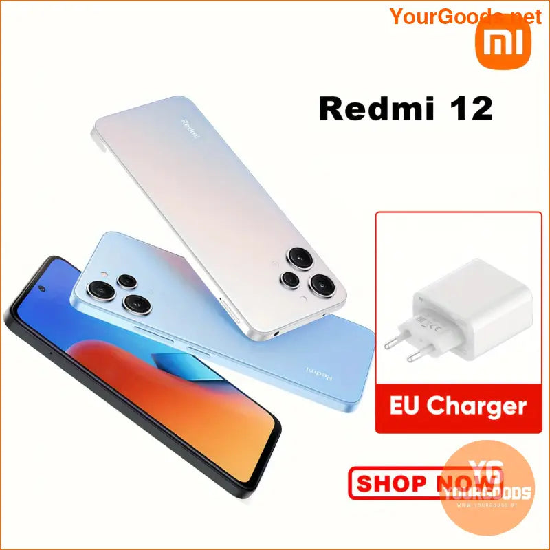 Xiaomi Redmi 12 4G LTE 256GB 8GB Triple Camera Unlocked - YourGoods Online Shop