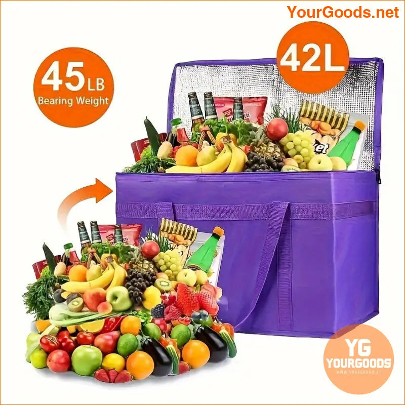 XXLarge Insulated Food Delivery Bag Premium Thermal Tote - YourGoods Online Shop