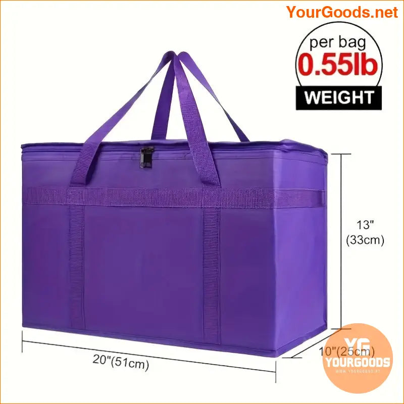 XXLarge Insulated Food Delivery Bag Premium Thermal Tote - YourGoods Online Shop