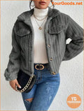 YOURGOODS Essence Plush Flap Jacket - YourGoods Online Shop