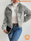 YOURGOODS Essence Plush Flap Jacket - YourGoods Online Shop