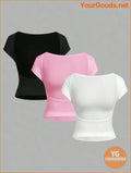 YOURGOODS EZwear 3Pack Summer Cropped TShirts - YourGoods Online Shop