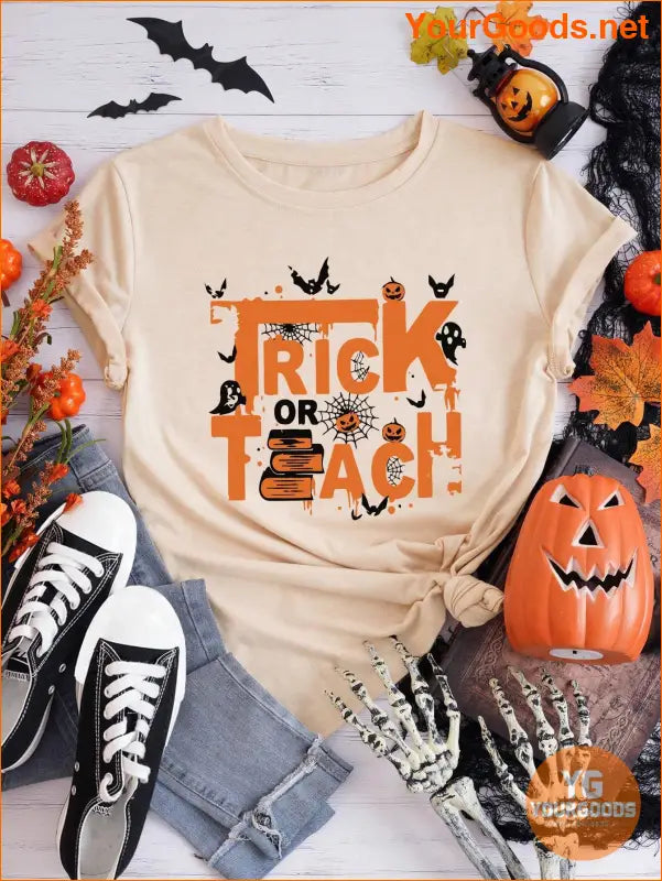 YOURGOODS EZwear Halloween Graphic Tee - YourGoods Online Shop