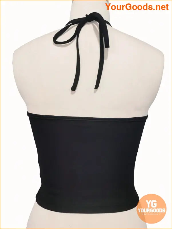 YOURGOODS EZwear Ladies Solid Halter Summer Top - YourGoods Online Shop