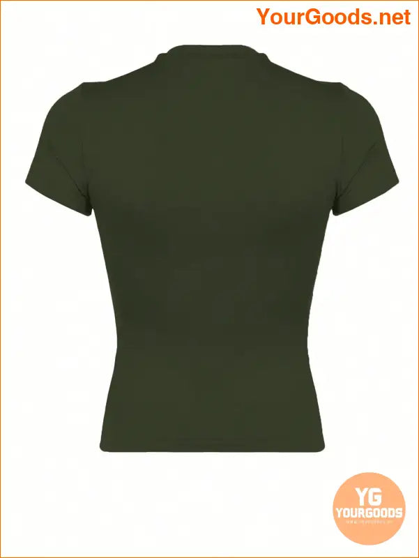 YOURGOODS EZwear Solid Color Casual TShirt - YourGoods Online Shop