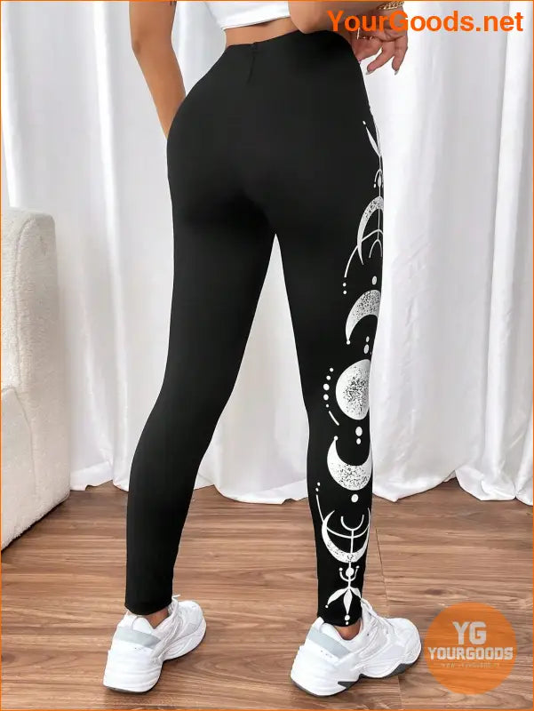 YOURGOODS EZwear Stylish Knitted Printed Leggings - YourGoods Online Shop