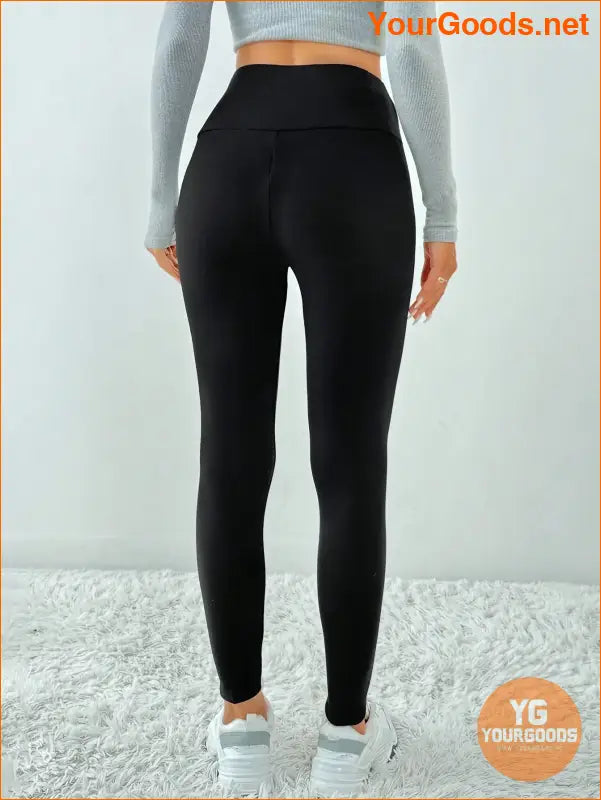 YOURGOODS High Waist Fleece Leggings for Tall Women - YourGoods Online Shop