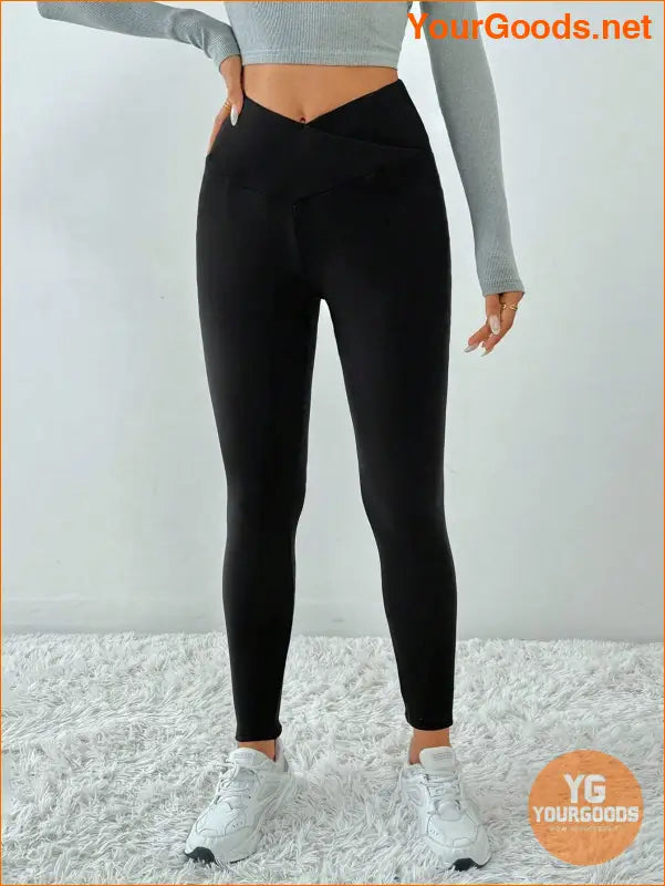 YOURGOODS High Waist Fleece Leggings for Tall Women - YourGoods Online Shop