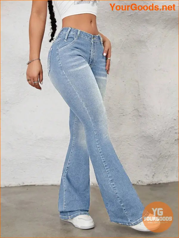 YOURGOODS ICON HighWaisted Flare Leg Jeans - YourGoods Online Shop