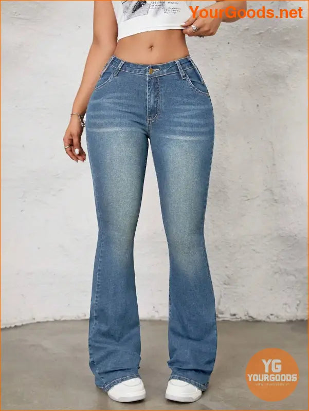 YOURGOODS ICON HighWaisted Flare Leg Jeans - YourGoods Online Shop