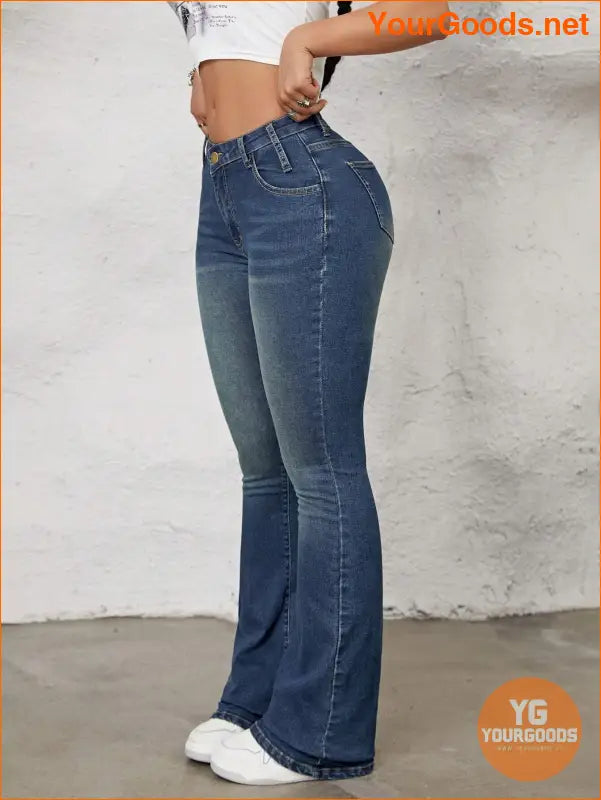 YOURGOODS ICON HighWaisted Flare Leg Jeans - YourGoods Online Shop