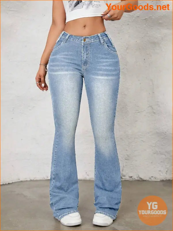 YOURGOODS ICON HighWaisted Flare Leg Jeans - YourGoods Online Shop