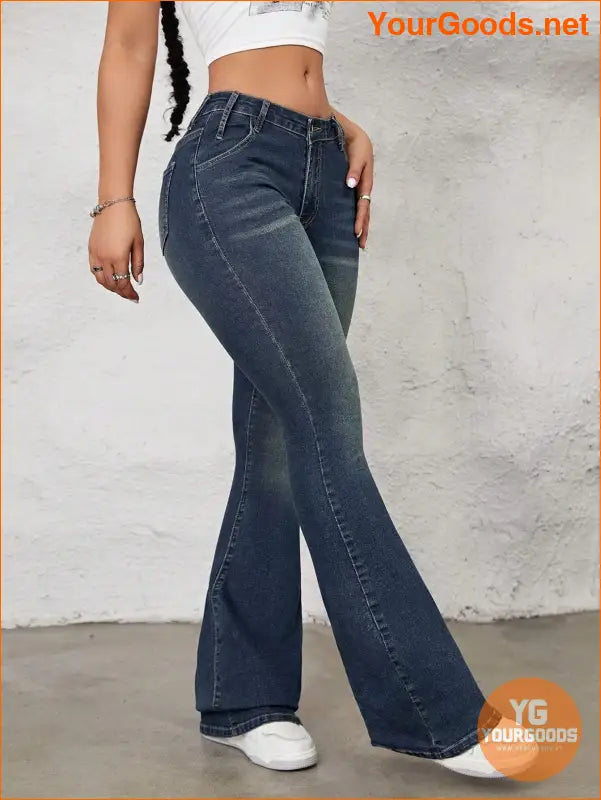 YOURGOODS ICON HighWaisted Flare Leg Jeans - YourGoods Online Shop