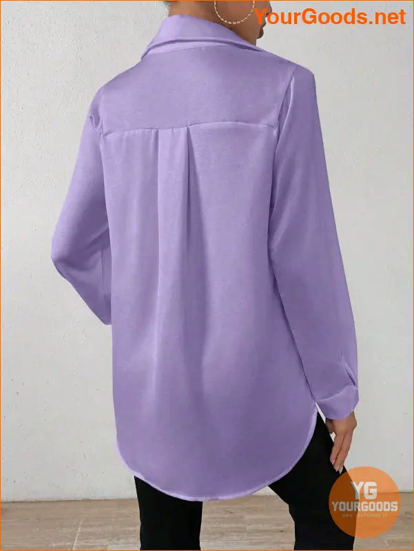 YOURGOODS Priv Solid Color LongSleeve Shirt - YourGoods Online Shop