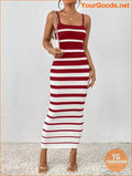 YOURGOODS SpringSummer Striped Knit Tank Dress - YourGoods Online Shop