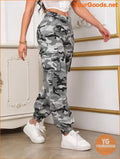 YOURGOODS SXY Camo Print Cargo Pocket Jeans - YourGoods Online Shop