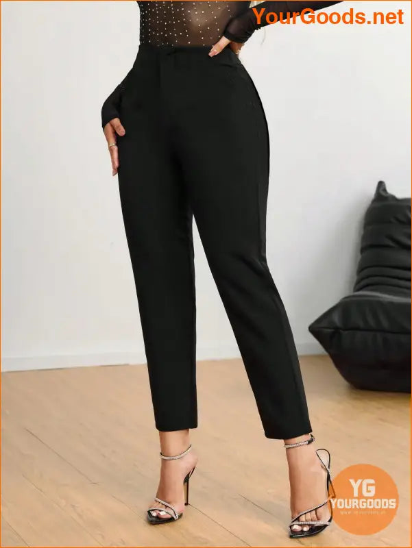 YOURGOODS SXY HighWaist Tapered Suit Pants - YourGoods Online Shop