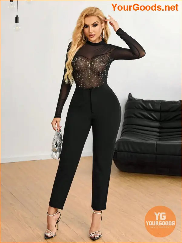 YOURGOODS SXY HighWaist Tapered Suit Pants - YourGoods Online Shop