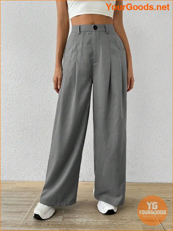 YOURGOODS Womens Elegant Casual Straight Suit Pants - YourGoods Online Shop