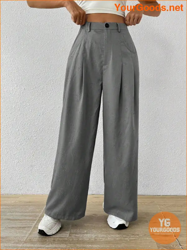 YOURGOODS Womens Elegant Casual Straight Suit Pants - YourGoods Online Shop