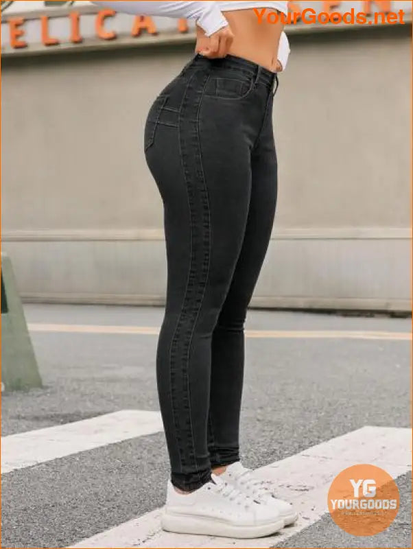 YOURGOODS Womens Slim Fit Denim Jeans - YourGoods Online Shop