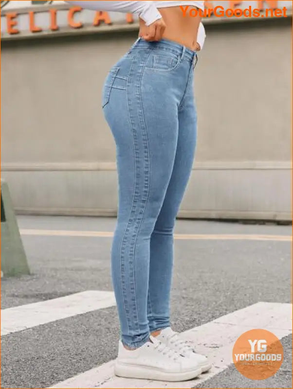 YOURGOODS Womens Slim Fit Denim Jeans - YourGoods Online Shop