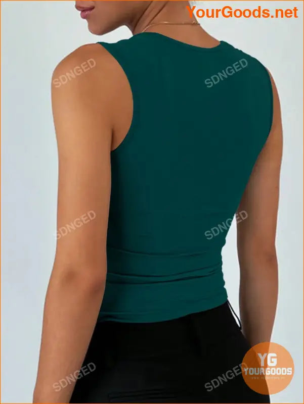 YOURGOODS Womens Summer Square Neck Tank Top - YourGoods Online Shop