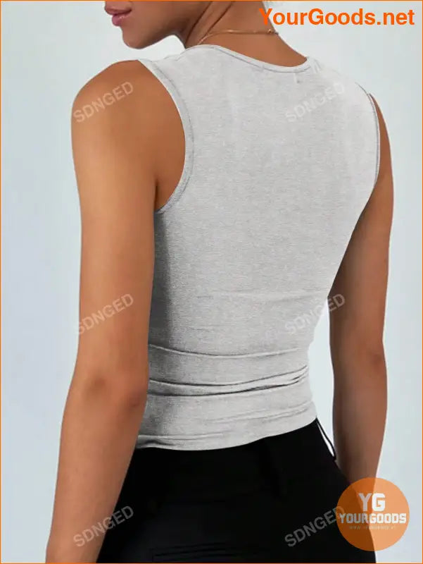 YOURGOODS Womens Summer Square Neck Tank Top - YourGoods Online Shop