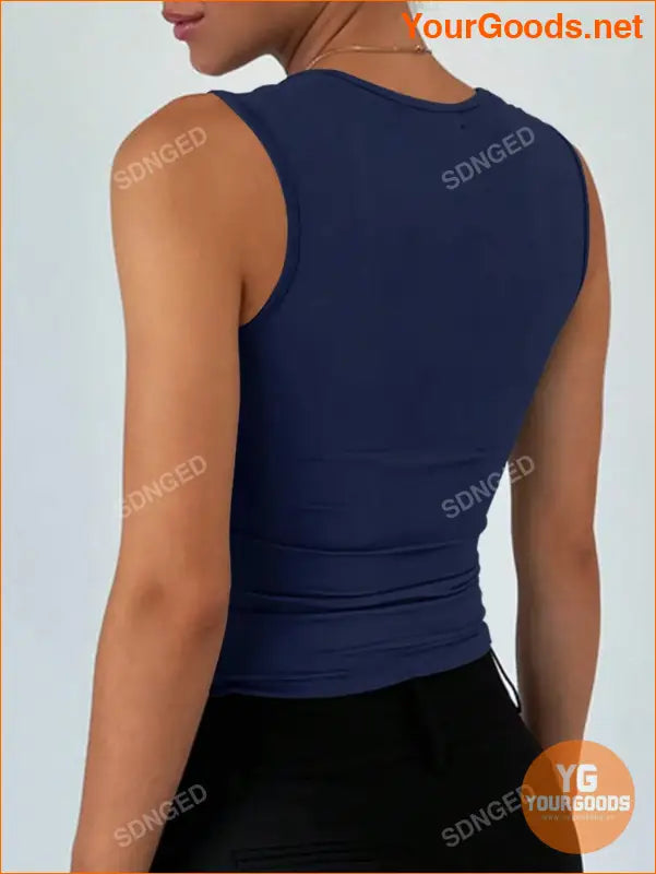 YOURGOODS Womens Summer Square Neck Tank Top - YourGoods Online Shop