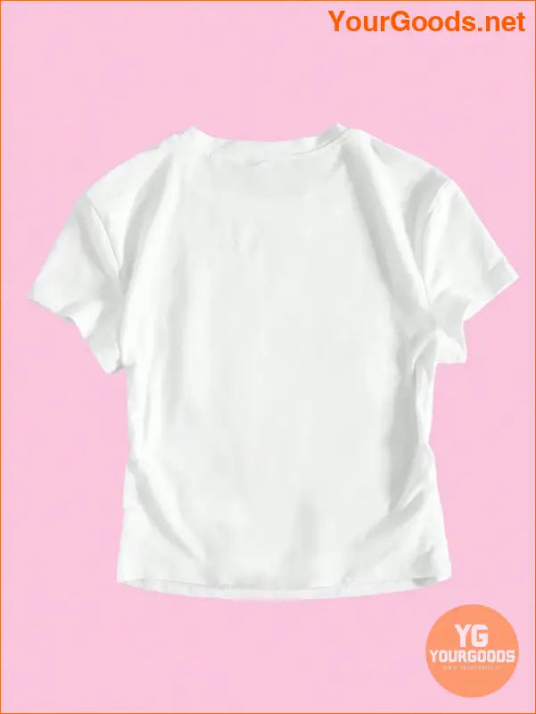 YOURGOODS Womens Y2K Cocktail Cropped TShirt - YourGoods Online Shop