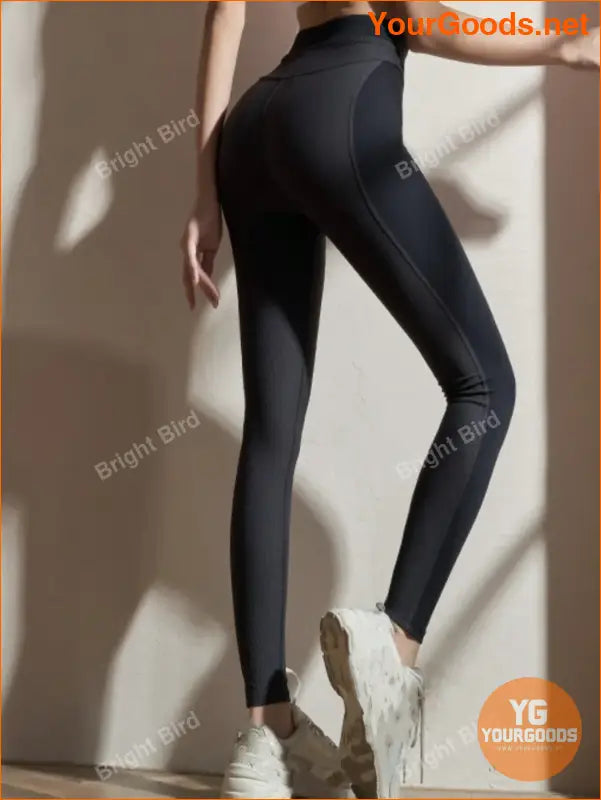 YourGoods Zipper Tummy Control Peach Lift Yoga Pants - YourGoods Online Shop