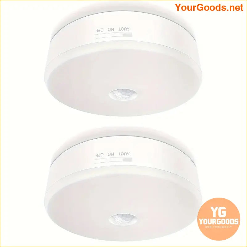 Yurnero 2Pack Motion Sensor Ceiling Lights w Remote - YourGoods Online Shop