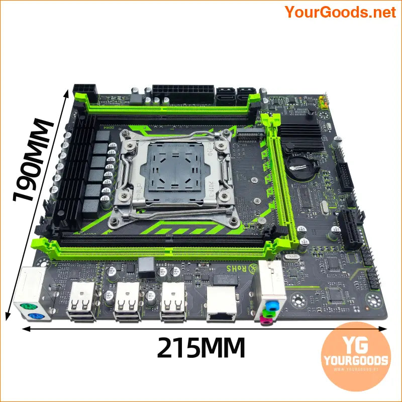 ZSUS X99-8D4 Motherboard Set Kit With LGA2011-3 Xeon E5 2650 V4 CPU DDR4 16GB (1*16GB) 2133MHZ RAM Memory NVME M.2 SATA